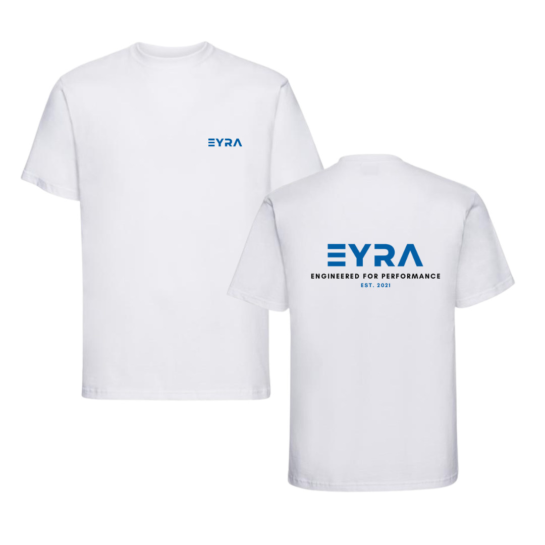 Icon T Shirt - White/Blue
