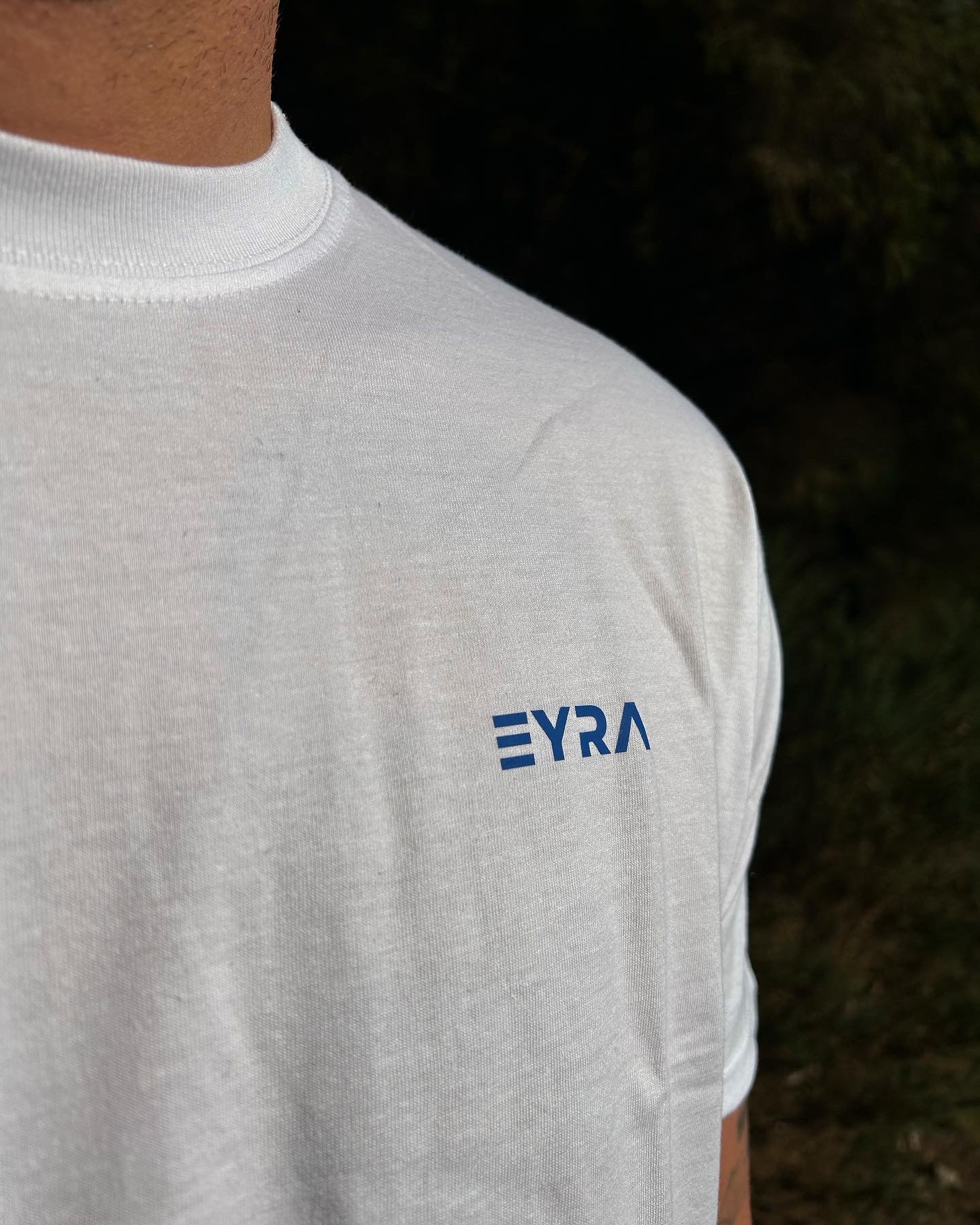 Icon T Shirt - White/Blue