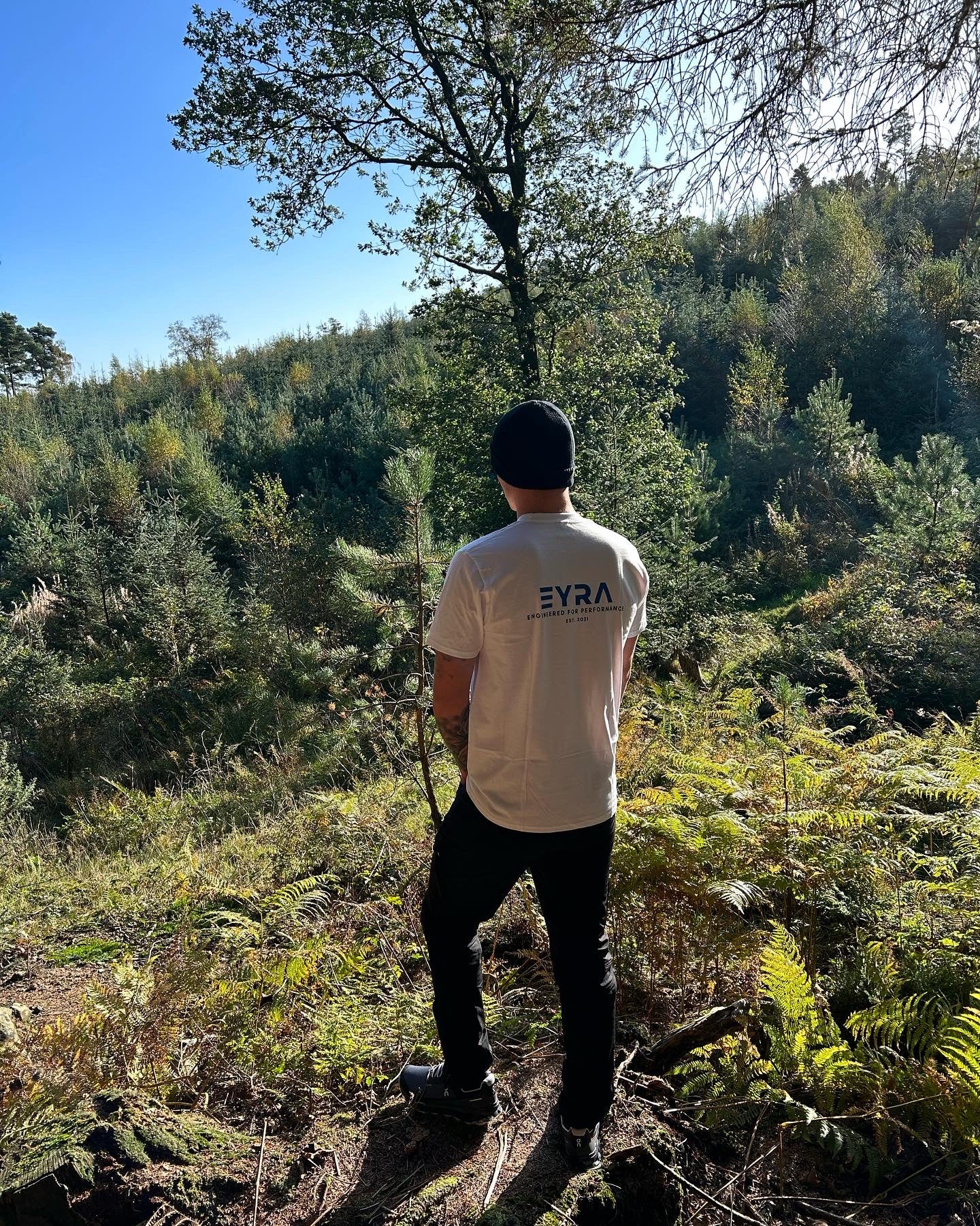Icon T Shirt - White/Blue