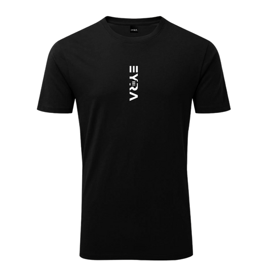 Organic Vertical T Shirt - Black